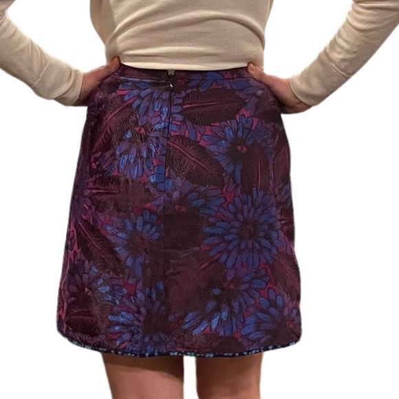 J. Crew Floral Jacquard Mini Skirt - Picture 3 of 11